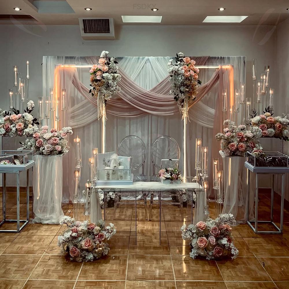 Wholesale Luxury Customized Me - Wedding Backdrop Curtain 评论和价格