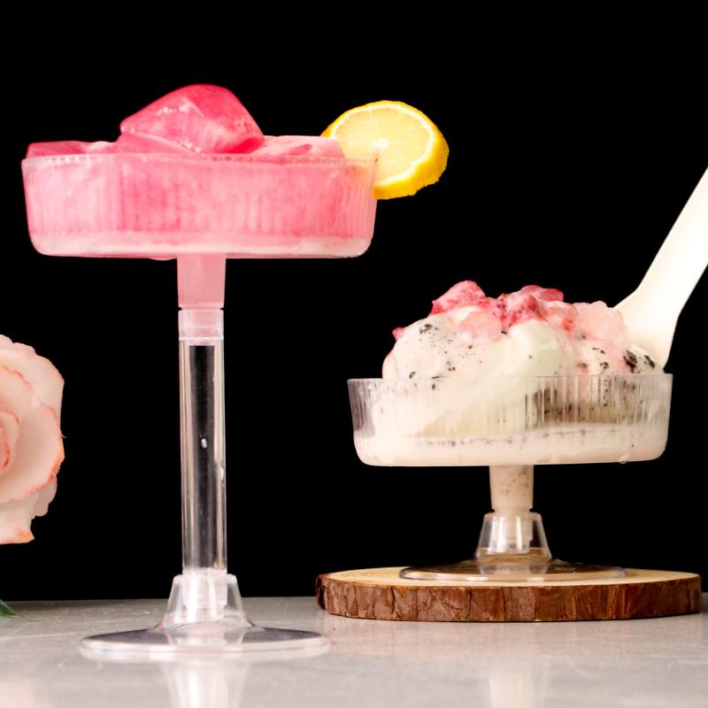 ●10Pcs Plastic Martini Glasses - Champagne Tower Set 评论和价格