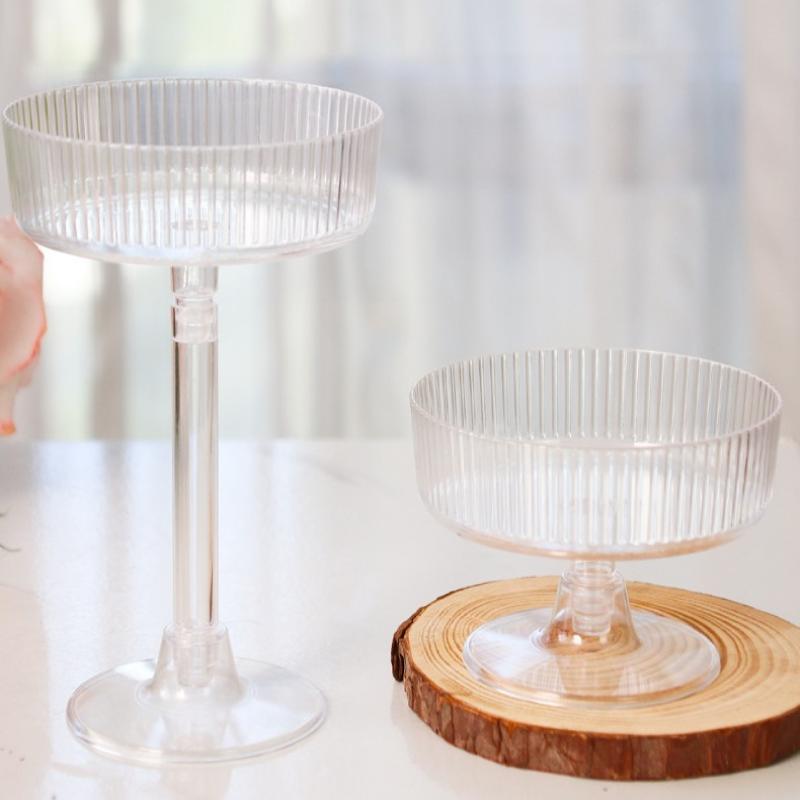 ** 10Pcs Plastic Martini Glass - Champagne Tower Set 评论和价格