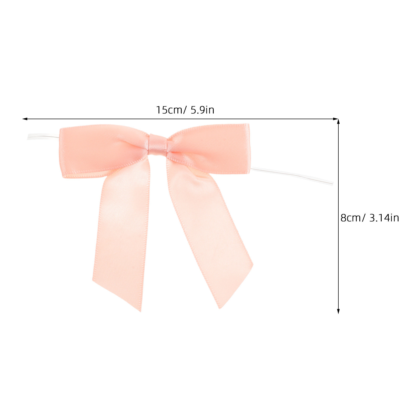 50Pcs Decorative Satin Ribbon  - Wedding Decoration Supply 评论和价格