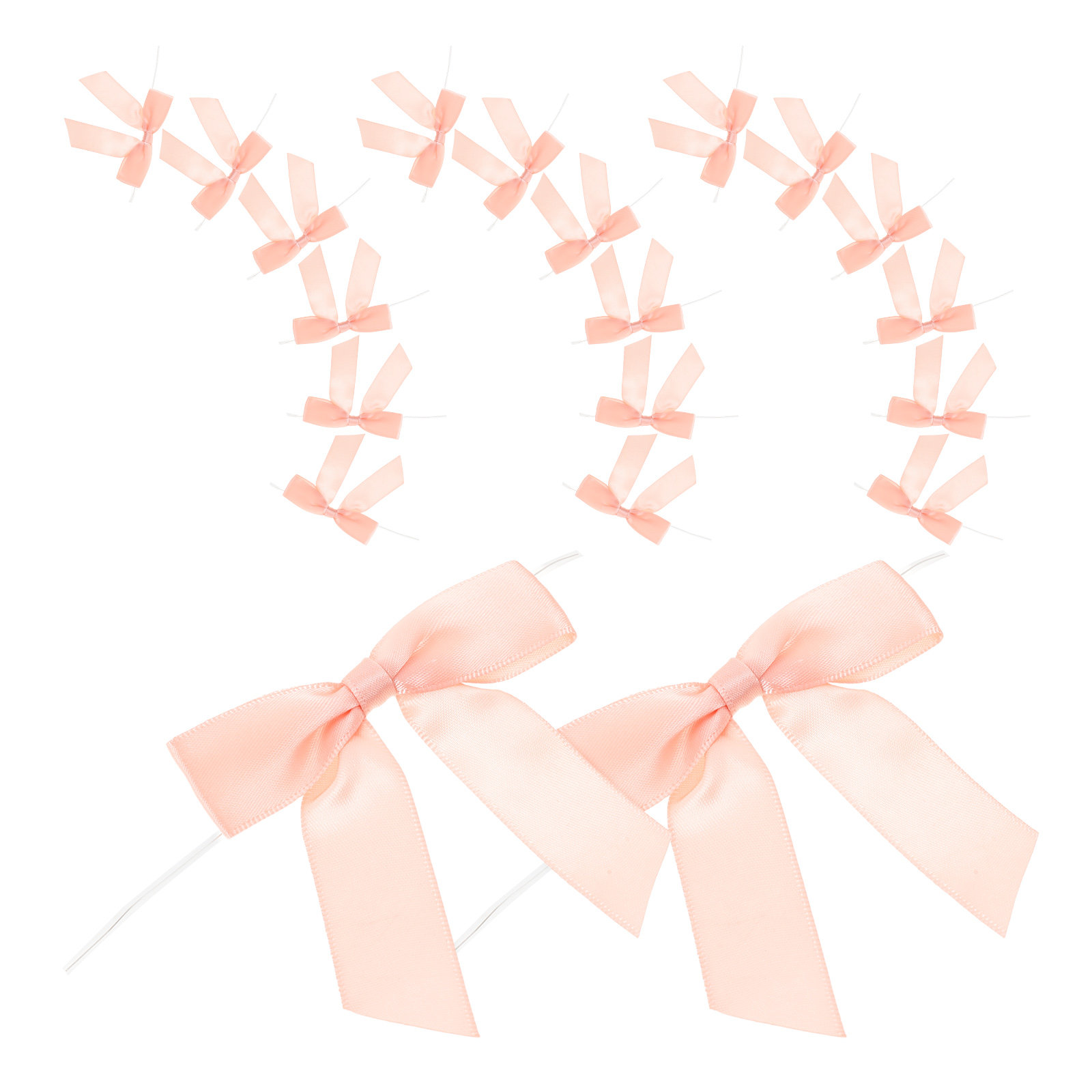 50Pcs Decorative Satin Ribbon  - Wedding Decoration Supply 评论和价格