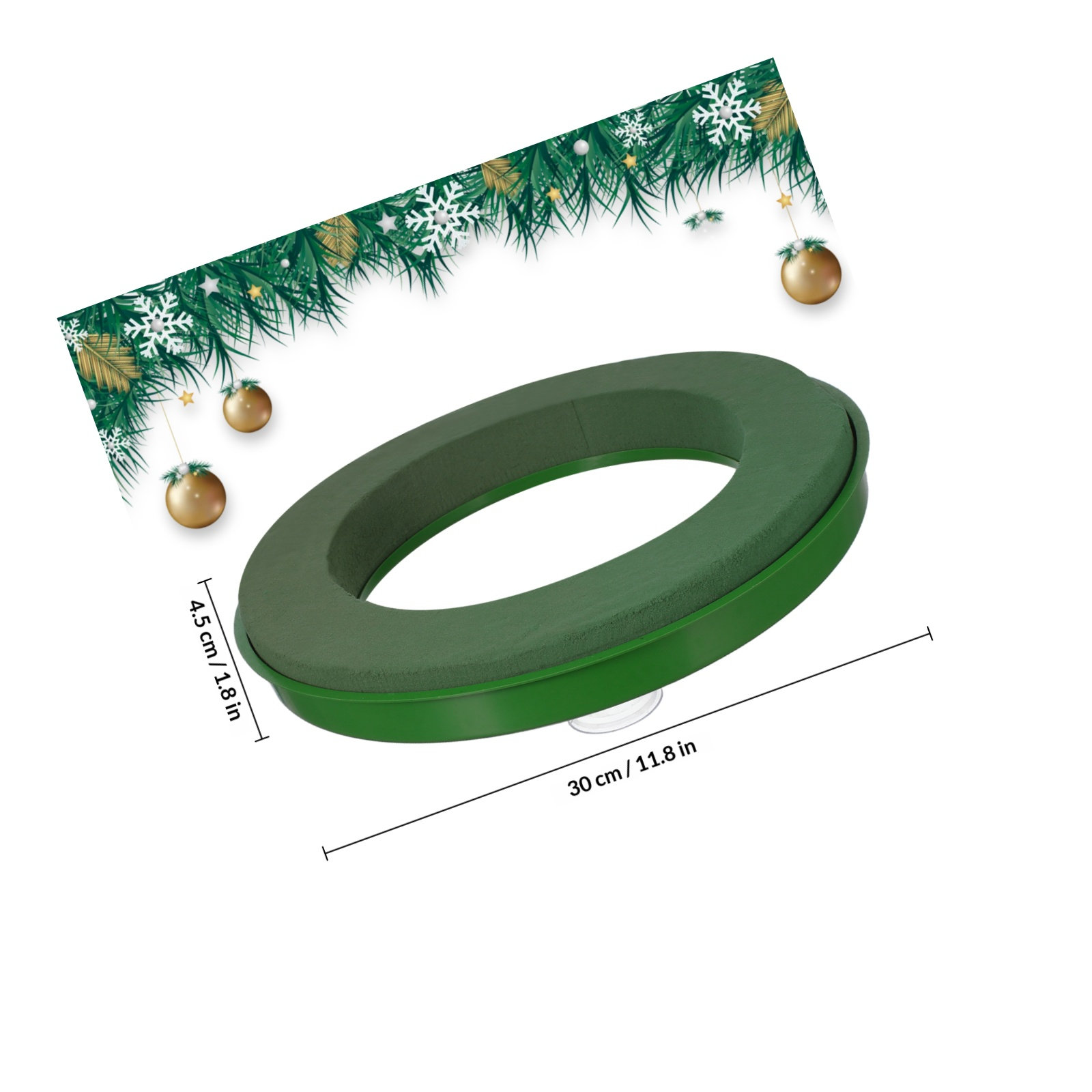 Floral Foam Ring with Strong S - Wedding Decoration Supply 评论和价格