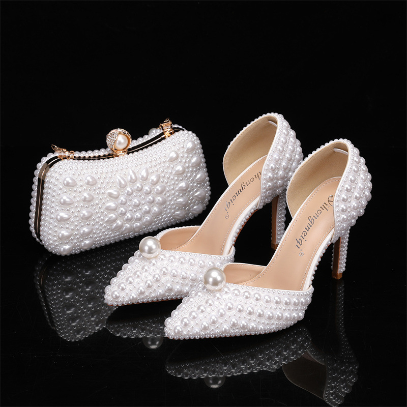 Bag and Shoe Set for Women Pea - Wedding Packaging 评论和价格