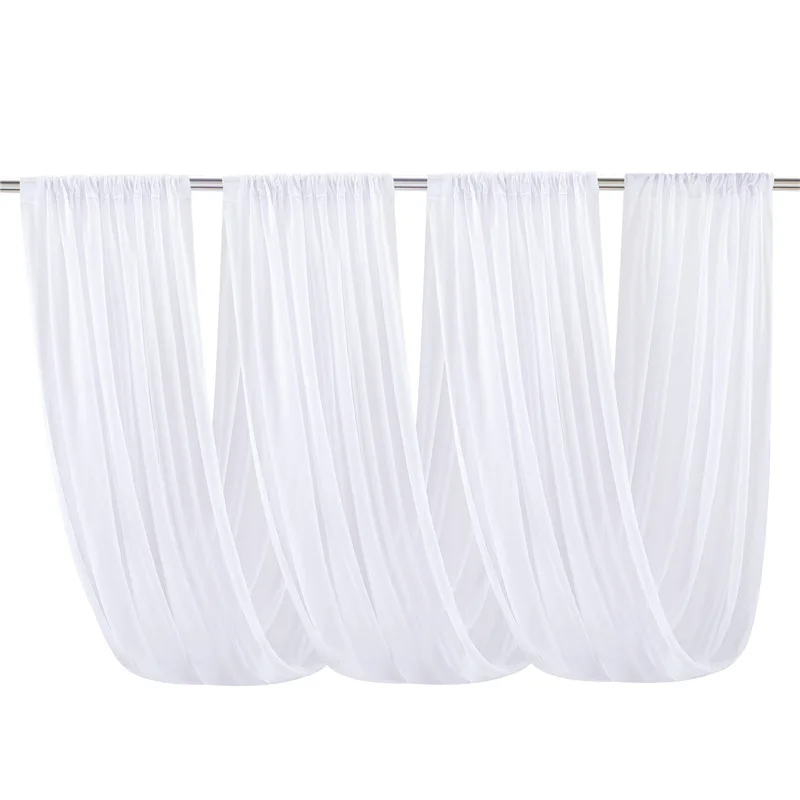 Wedding Arch Ceiling Drape Roo - Wedding Backdrop Curtain 评论和价格
