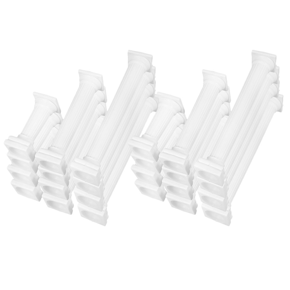 24Pcs Roman Column Cake Suppor - Wedding Support 评论和价格