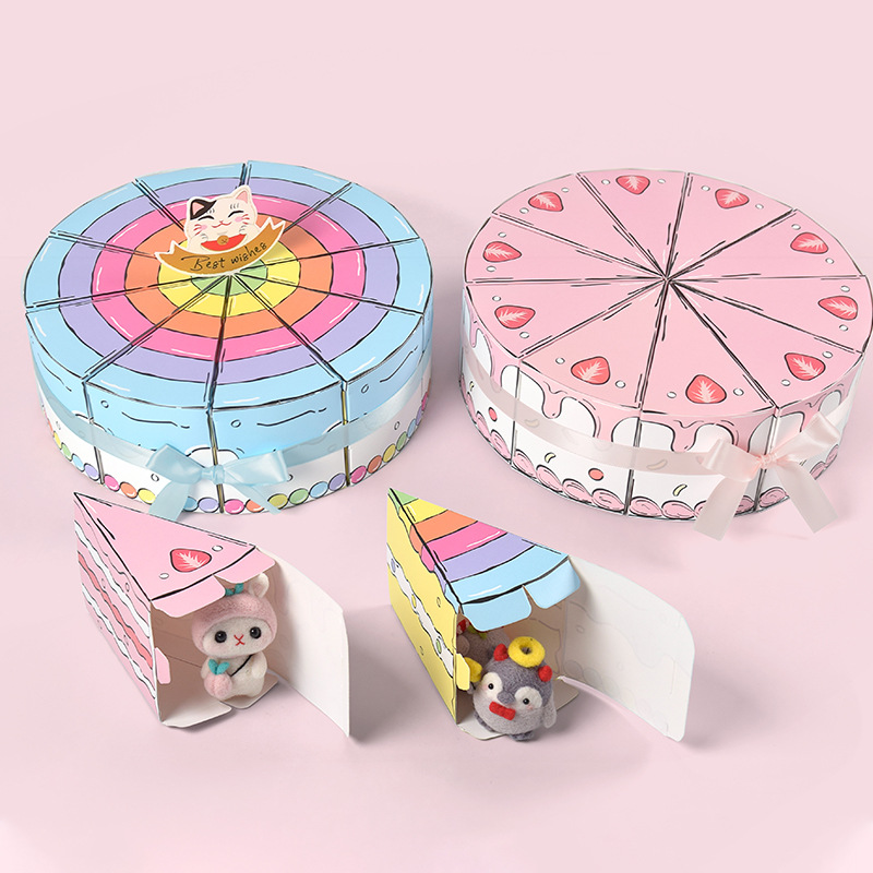 Triangular Cake Shaped Paper G - Wedding Decoration Supply 评论和价格