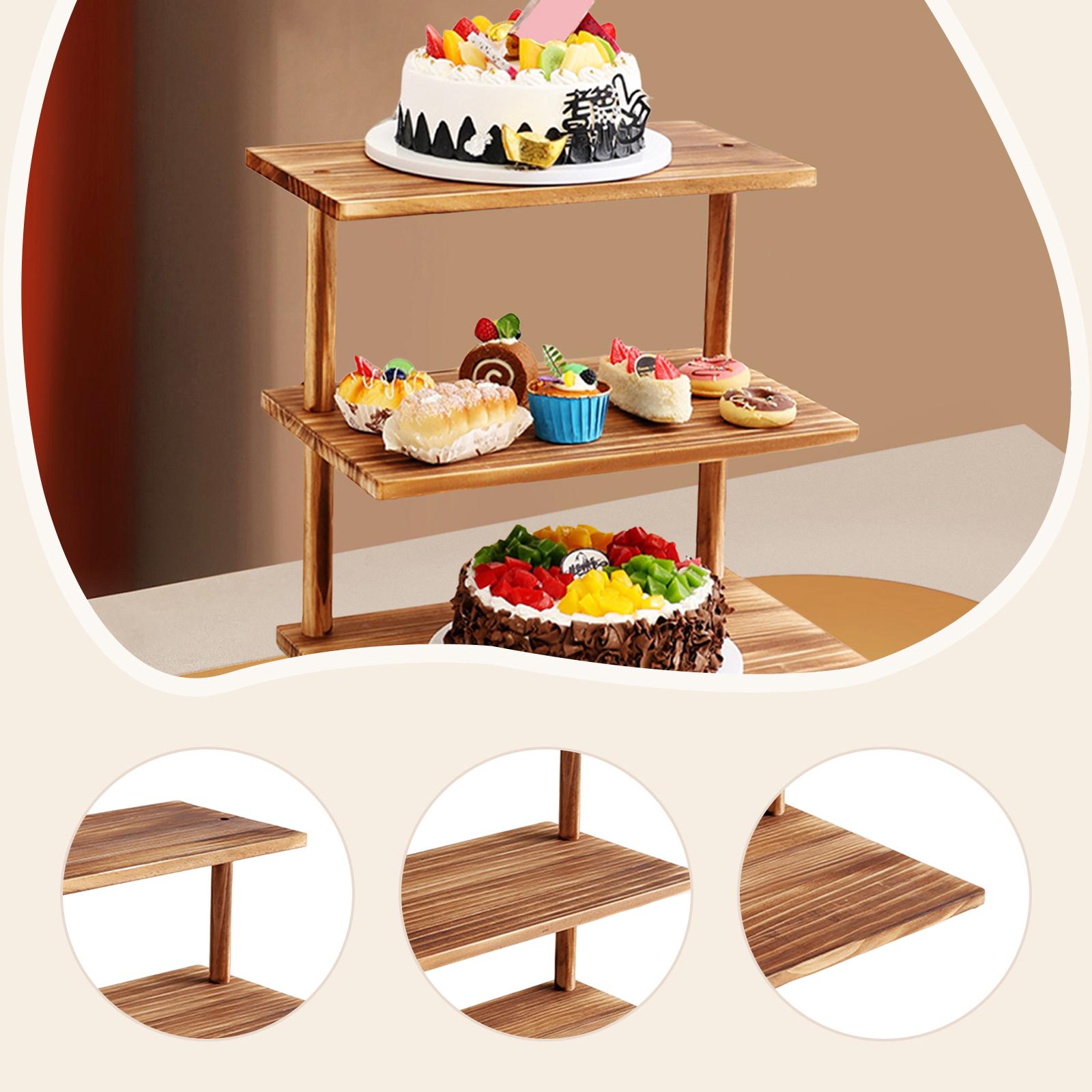 Sturdy 3 Tier Cupcake Stand Wo - Wedding Support 评论和价格