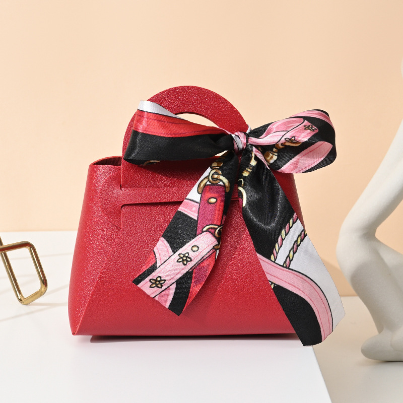 10Pcs Leather Blue Gift Bags W - Wedding Supply List 评论和价格