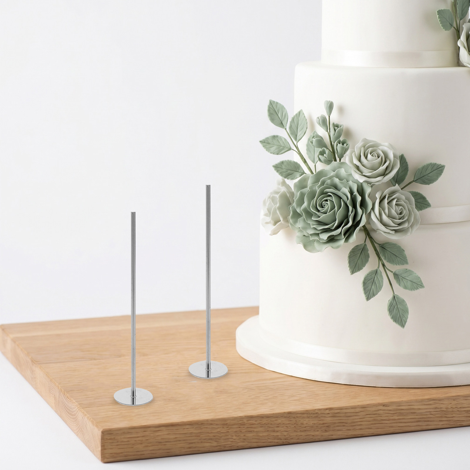 Stainless Steel Cake Dowels 4  - Wedding Support 评论和价格